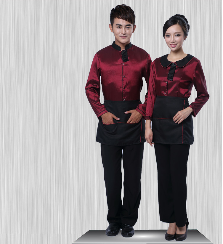 酒店工作服如何有效的去污?怎么防止酒店工作服褪色?